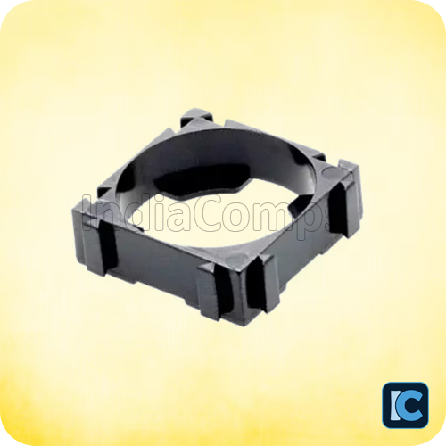 18650 1x1 Black Lithium-Ion Battery Cell Holder – Single Slot (ABS Plastic) 18650 1x1 Black Lithium-Ion Battery Cell Holder – Single Slot (ABS Plastic)